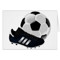 Soccer Ball and Shoe Cards