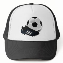 Soccer Ball and Shoe Mesh Hats