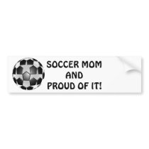 Soccer Ball Bumper Stickers