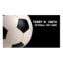 Soccer Ball Business Card