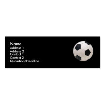 Soccer Ball Business Card