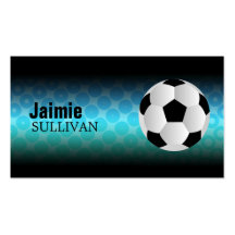 Soccer Ball Business Cards