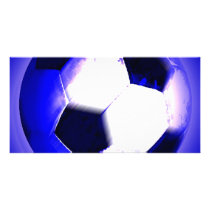 Soccer Ball - Football Ball Custom Photo Card
