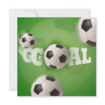 Soccer Ball Football Goal - Invitation