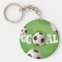 Soccer Ball Football Goal - Keychain