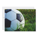 Soccer Ball - Football Invitation