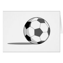 Soccer Ball Greeting Cards