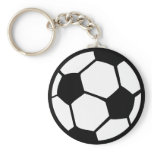 soccer ball icon keychain