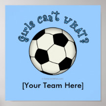 Soccer Ball in Black Print