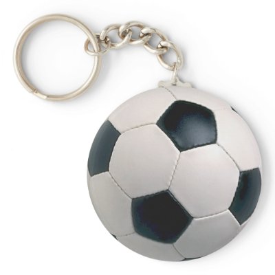 Soccer Ball Keychain by mikek92349