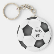 Soccer Ball Keychain