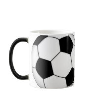 Soccer Ball Morphing Coffee Mug