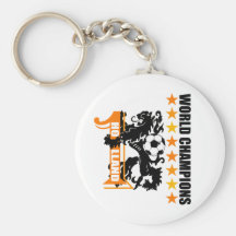 Soccer ball Netherlands World No 1 Voetbal Keychain