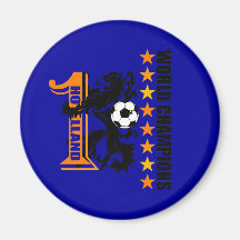 Soccer ball Netherlands World No 1 Voetbal Magnets