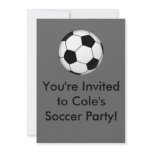 Soccer_ball, You're Invited to Cole's Soccer Pa... invitations