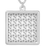 Soccer balls custom necklace