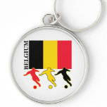 Soccer Belgium keychains