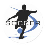 Soccer - Blue - Boys stickers