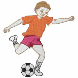 Soccer Boy embroidered shirts