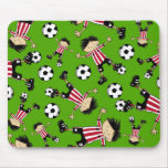 Soccer Boy Pattern Mousepad