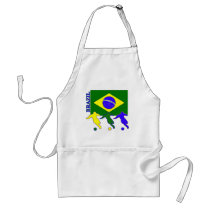 Soccer Brazil Aprons