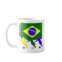 Soccer Brazil Coffee Mug