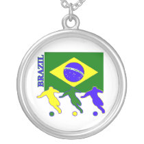 Soccer Brazil Pendants