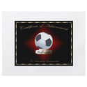 Soccer Certificate of Achievement flyers