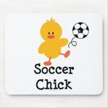 Soccer Chick Mousepad