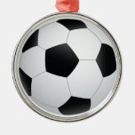 soccer christmas ornament