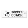 Soccer Coach Bumper Sticker
