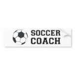 Soccer Coach bumper stickers