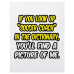 Soccer Coach In Dictionary...My Picture flyers