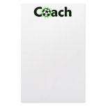 Soccer Coach Custom Stationery