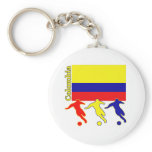 Soccer Colombia keychains