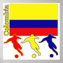 Soccer Colombia posters