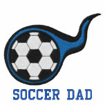 Soccer Dad Embroidered Polo Shirts embroidered shirts