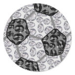 Soccer diamonds stickers
