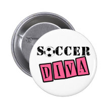 Soccer Diva Pin