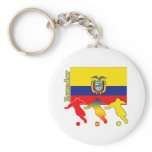 Soccer Ecuador keychains