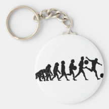Soccer evolution key chain