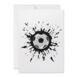 Soccer Explosion Personalised Invitations