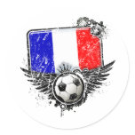 Soccer fan France stickers