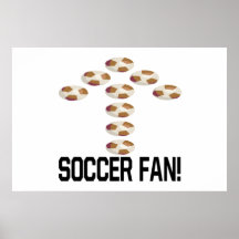 Soccer Fan Poster