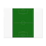 soccer field postcards