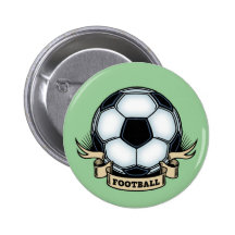 Soccer - Football Buttons
