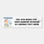 Soccer Forward T-shirts and Gifts Bumper Sticker