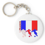 Soccer France keychains