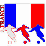 Soccer France photo sculptures