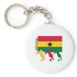 Soccer Ghana keychains